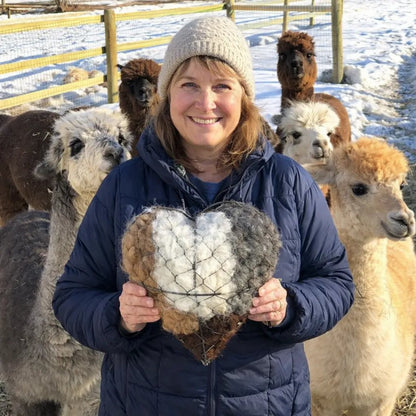 🔥LAST DAY 60% OFF - ☁ Handmade Alpaca Fiber Bird Nesting Heart 🏡 Buy 2 Free Shipping 💕
